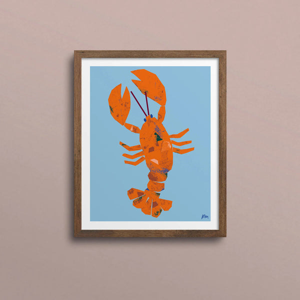 Lobster Print – 8 x 10