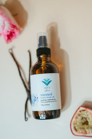 Monoi Matte Body Oil | Gardenia, Vanilla & Rose
