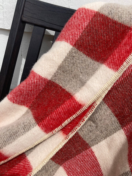 MacAusland's Throw Blanket - Red