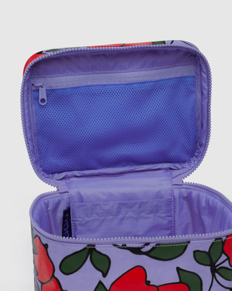 Large Cosmetic Case - Candy Apple