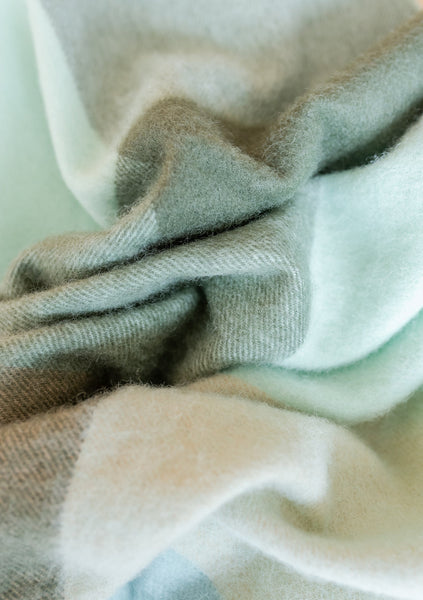 Baby Blanket - Forest Check