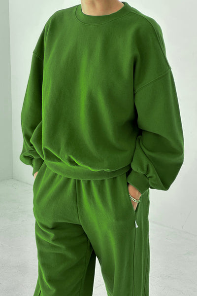 French Terry Core Sweatshirt - Avocado