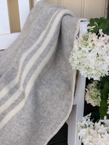 MacAusland's Lap Blanket - Light Grey