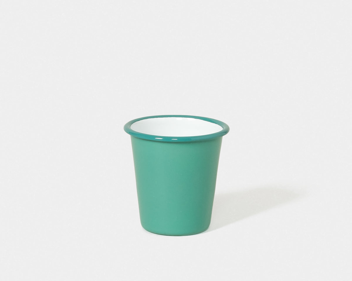 Falcon Enamelware Cups - Spring Green