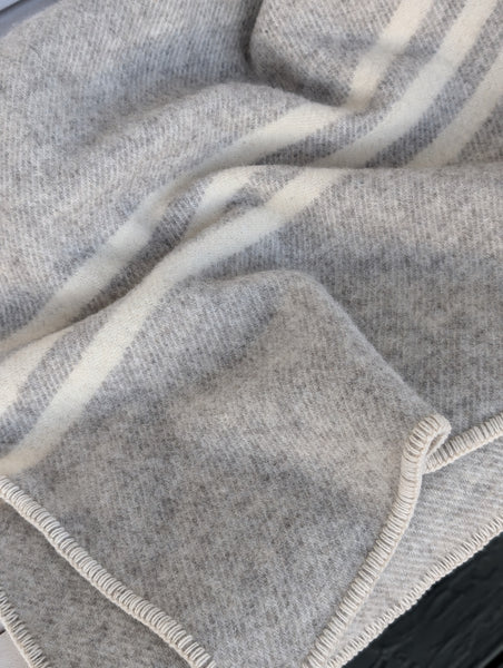 MacAusland's Lap Blanket - Light Grey