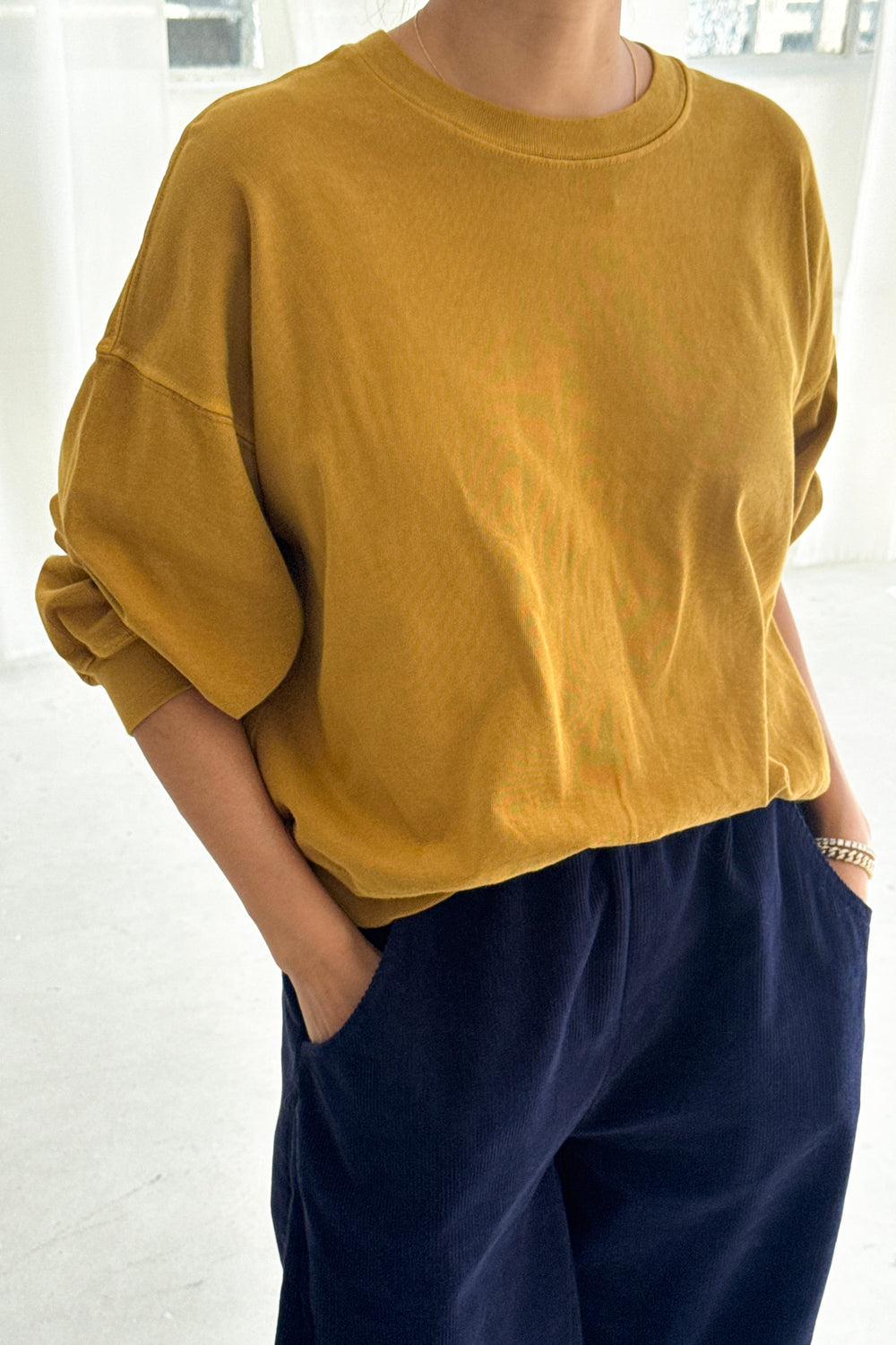 Cali Jersey Sweatshirt - Butterscotch