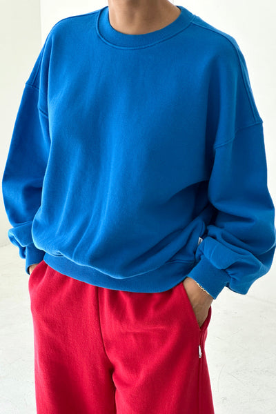 French Terry Core Sweatshirt - Lagoon