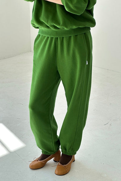 French Terry Balloon Pants - Avocado