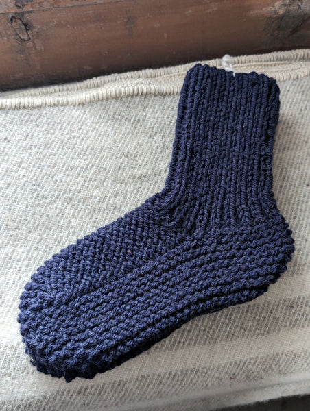 Croft Socks - Navy - size M