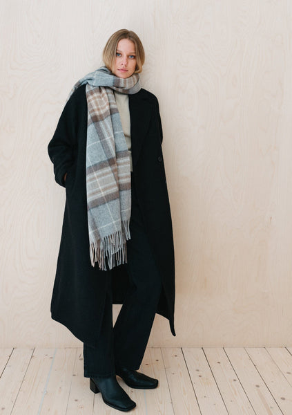 Lambswool Blanket Scarf MacKellar Tartan