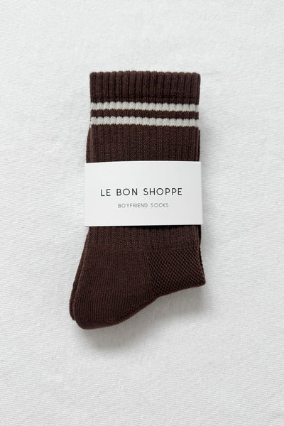 Boyfriend Socks - Wood