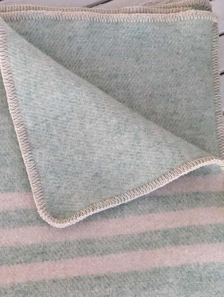 MacAusland's Lap Blanket - Green Tweed