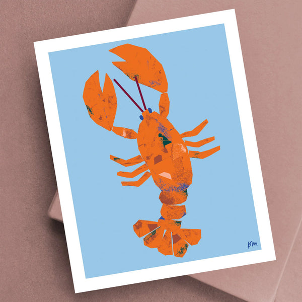 Lobster Print – 8 x 10