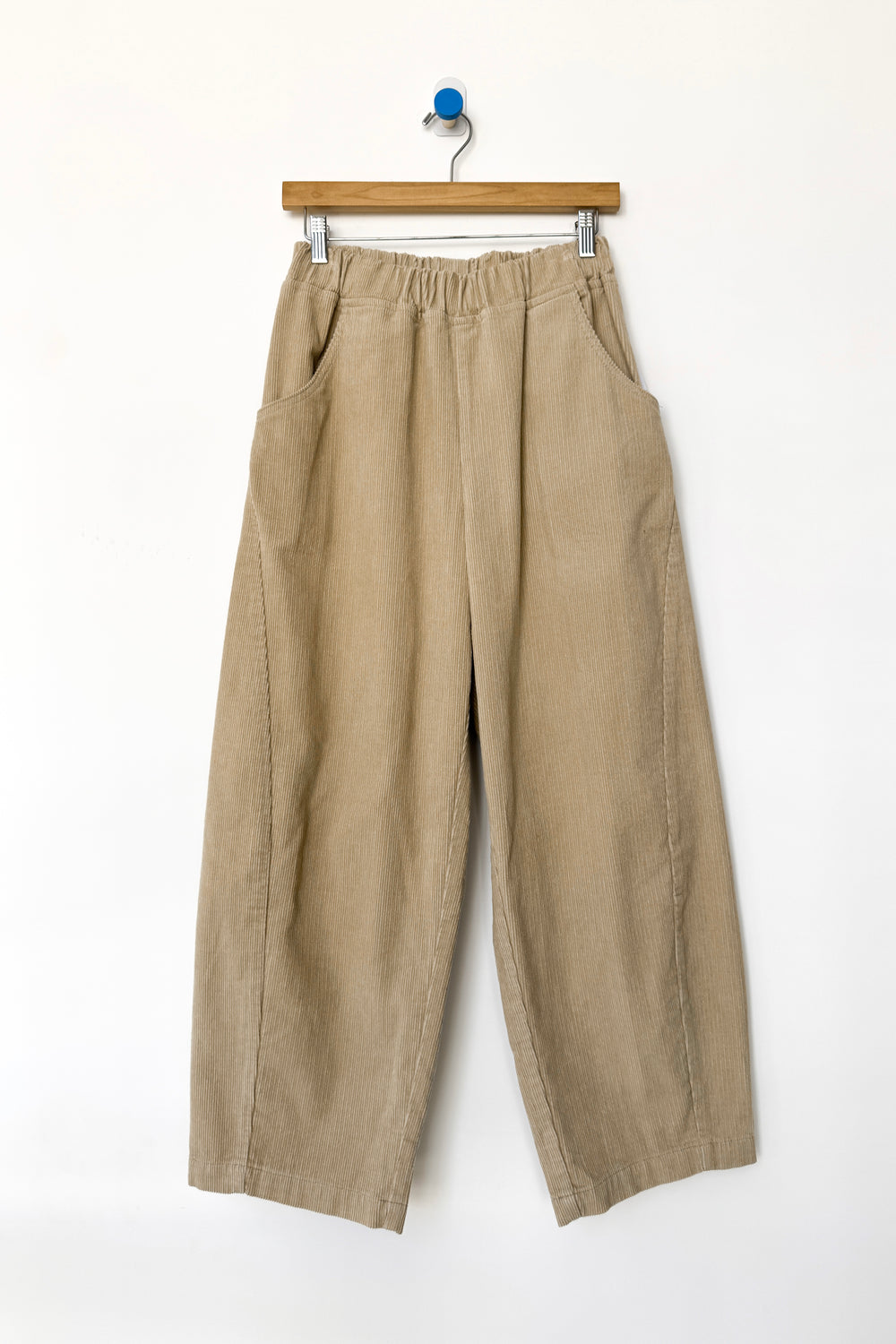 Corduroy Arc Pants - Khaki