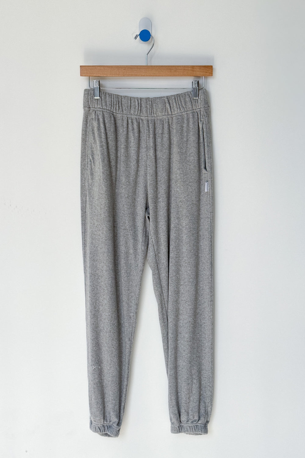 Pointelle Serene Joggers - Grey
