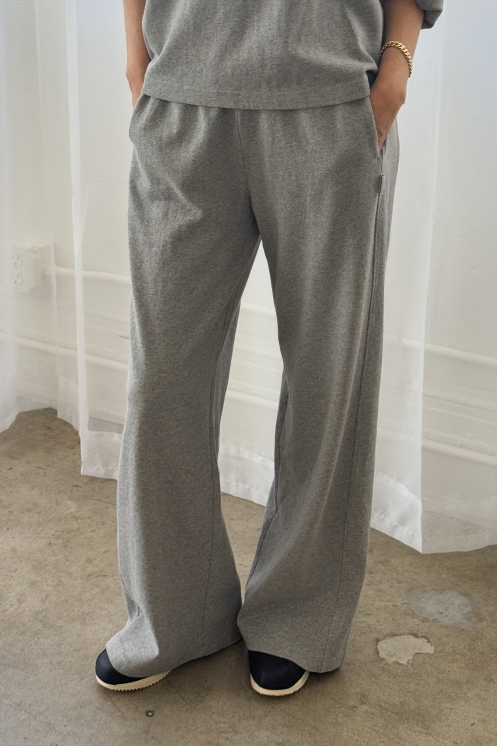 Breezy Pants - Heather Grey