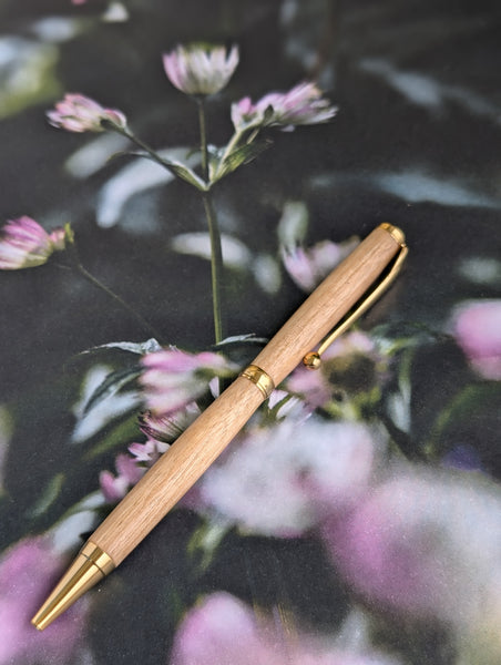 Ballpoint Pen - Birch (Gold)