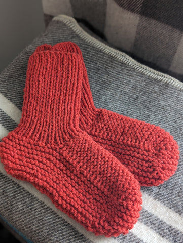 croft Socks - Red - size L