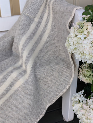 MacAusland's Lap Blanket - Light Grey