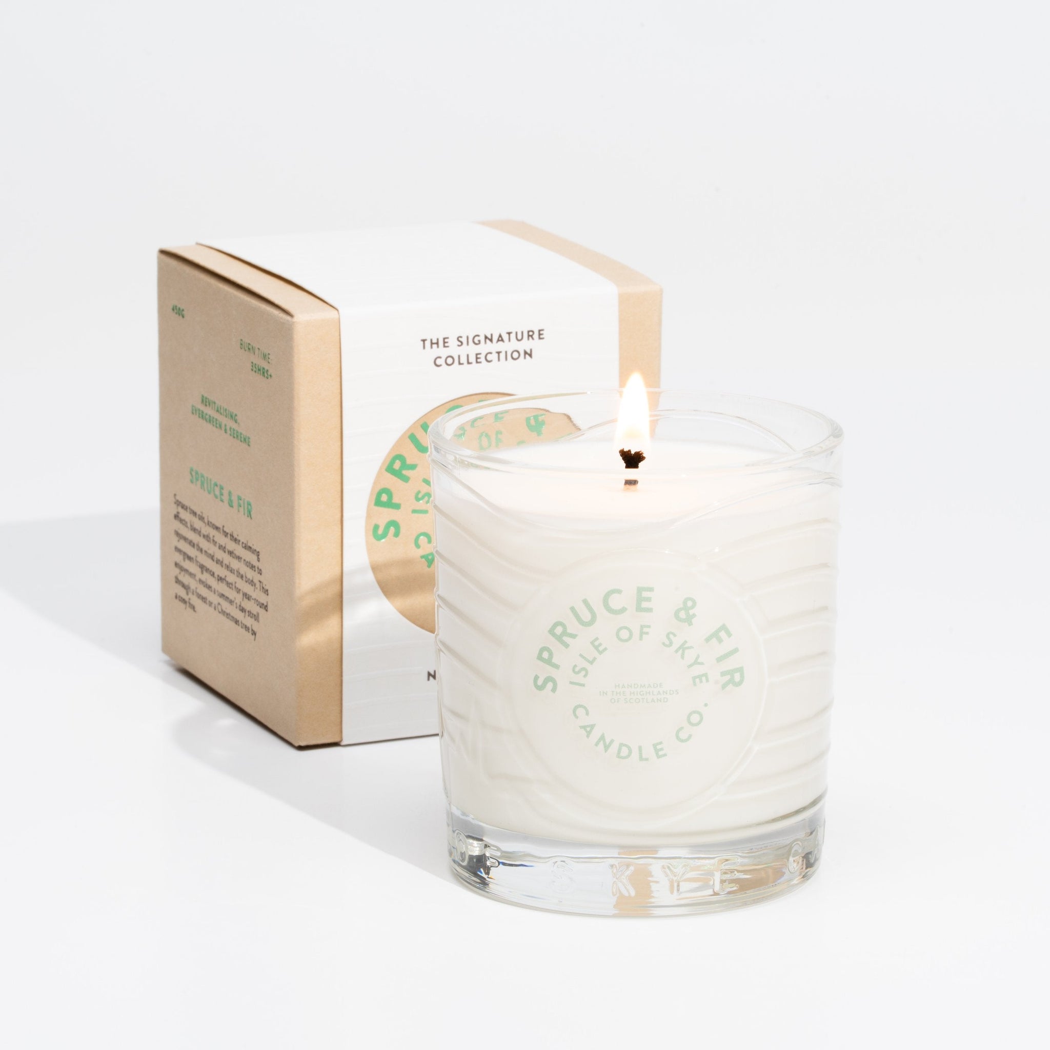 Spruce and Fir Island Tumbler Candle