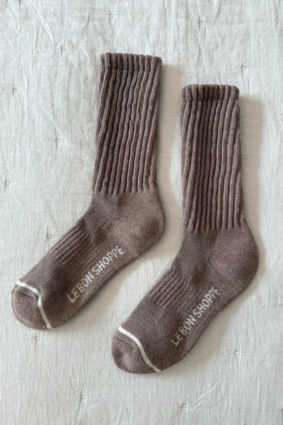 Ballet Socks - Mocha