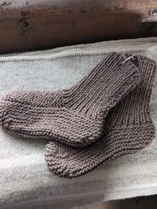 Croft Socks - Taupe - size XS