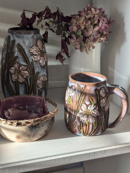 Cosmos Mug by Sydney White Ceramics