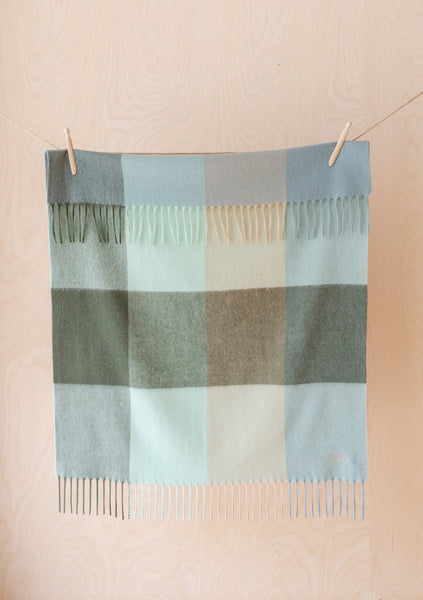 Baby Blanket - Forest Check
