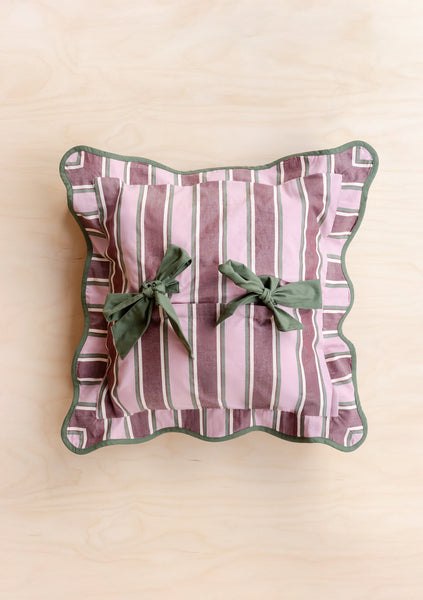 Cotton Cushion Cover
Pink Stripe