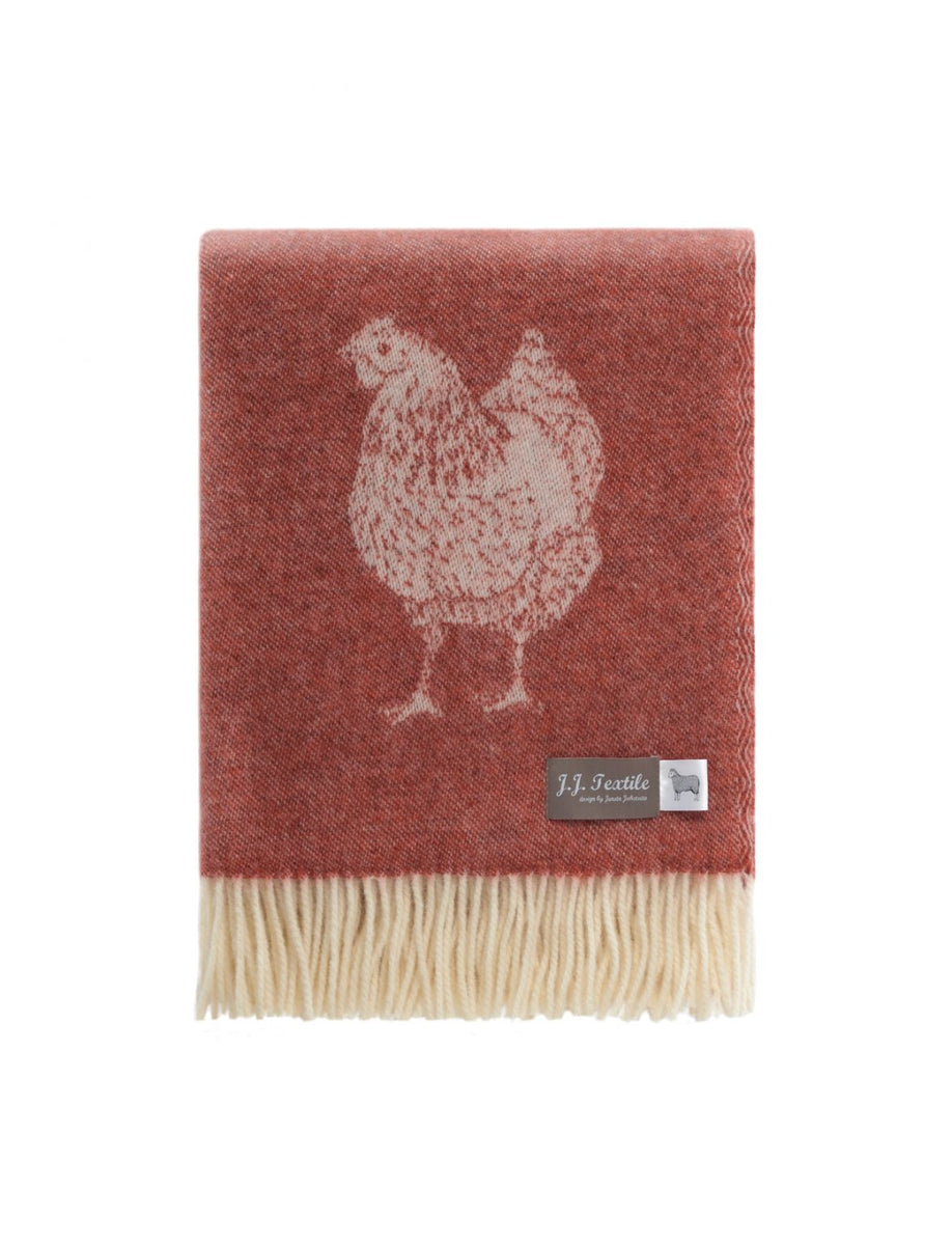 Wool Chicken Throw – croft