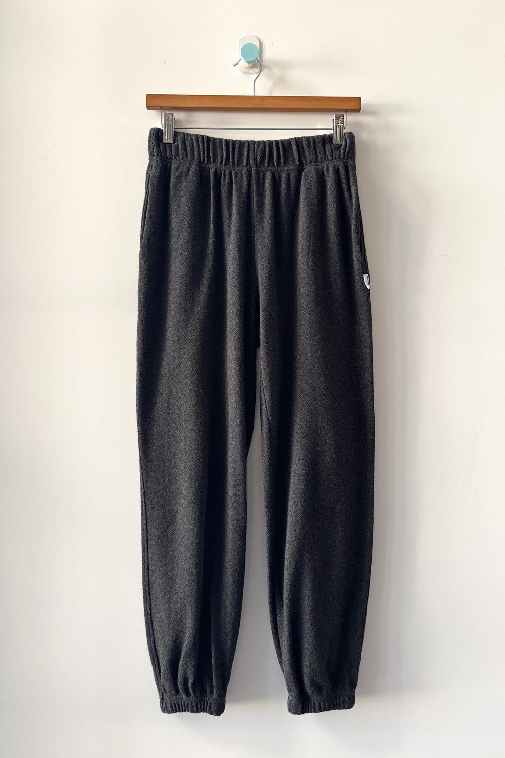 Pointelle Serene Joggers - Charcoal