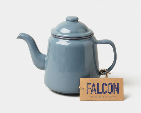 Falcon Enamelware Teapot - Pigeon Grey
