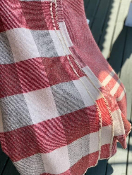 MacAusland's Throw Blanket - Red
