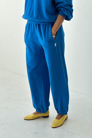 French Terry Balloon Pants - Lagoon