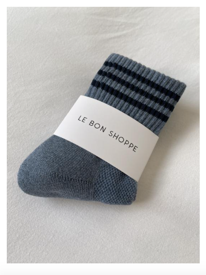 Girlfriend Socks - Indigo