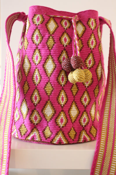 Wayuu Mochila Silk Bag - Large