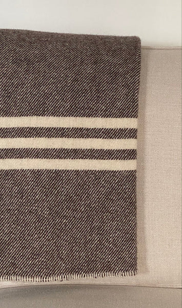 MacAusland's Lap Blanket - Brown Tweed