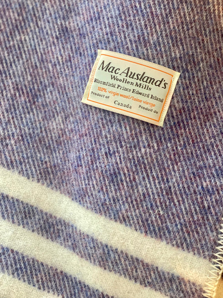 MacAusland's Lap Blanket - Heather Purple