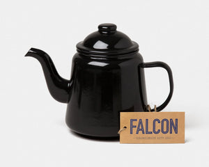 Falcon Enamelware Teapot - Coal Black