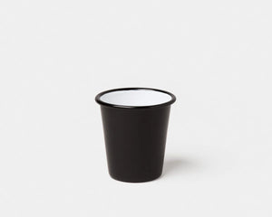 Falcon Enamelware Cups - Coal Black