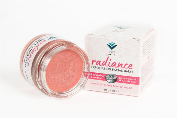 Verv Skin Radiance Exfoliating Facial Balm - Grapefruit & Coconut