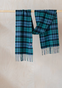 Lambswool Scarf in Campbell of Argyll Ancient Tartan