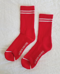 Boyfriend SOCKS - Red