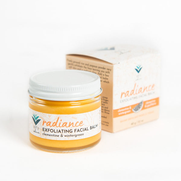 Radiance - Exfoliating Facial Balm - Clementine & Wintergreen