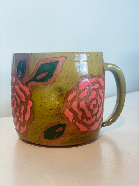For the Roses Mug by Sydney White Ceramics