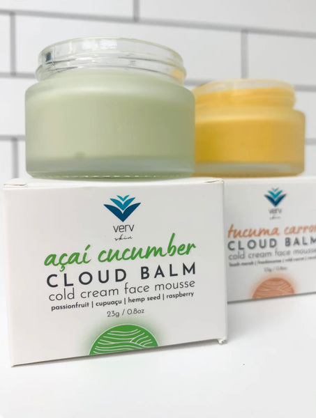 Verv Skin Acai Cucumber Cloud Balm | Cold Cream Face Mousse