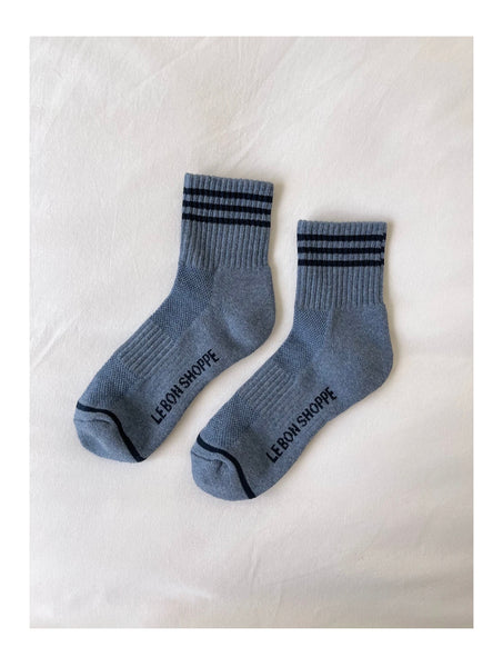 Girlfriend Socks - Indigo