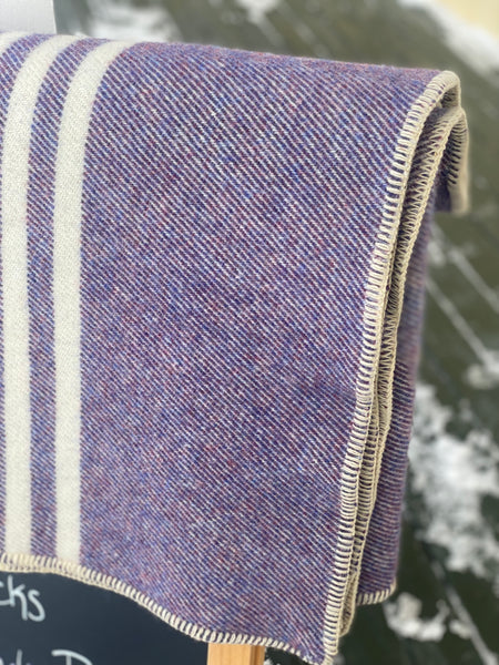 MacAusland's Lap Blanket - Heather Purple