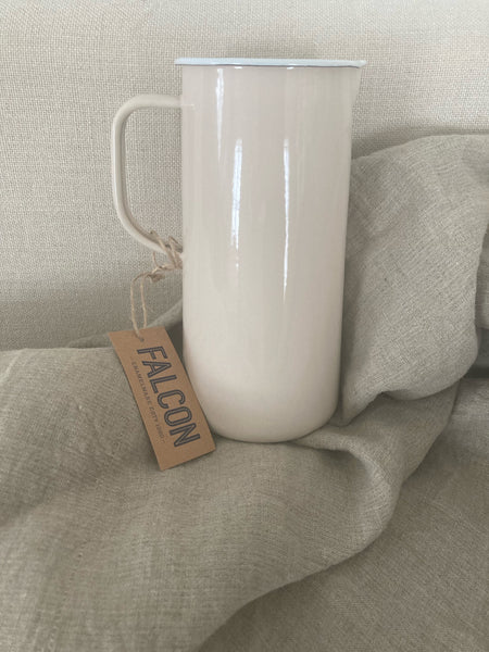 Enamelware 3 Pint Pitcher Cream