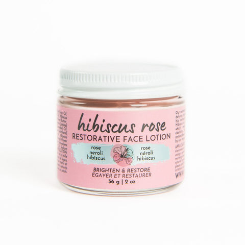 Verv Restorative Face Lotion - Hibiscus Rose